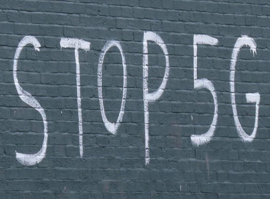 Graffiti Stop 5G, autre inspiration du scénario fictif de l'ARI