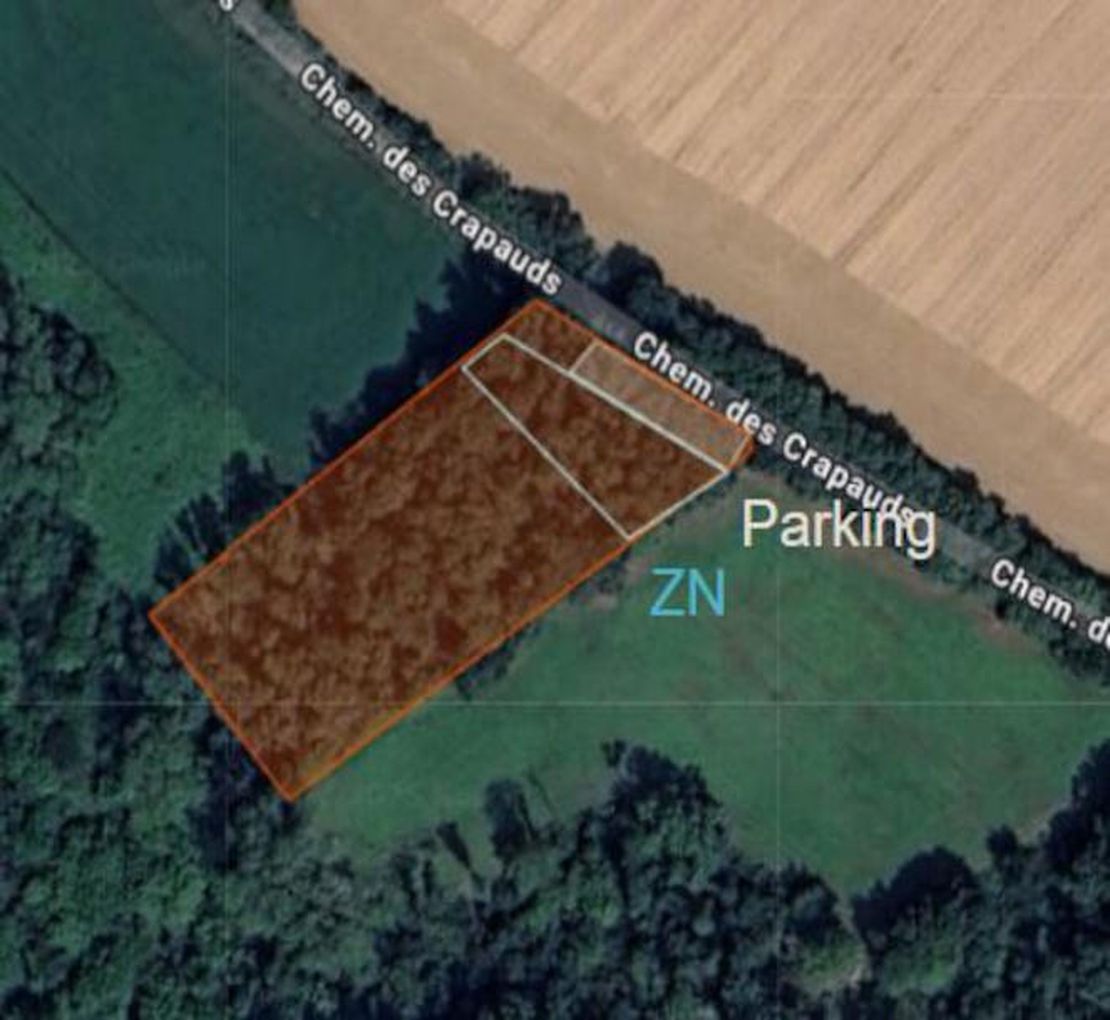 Vue du terrain airsoft de Reyrieux dans l'Ain, proche de Lyon